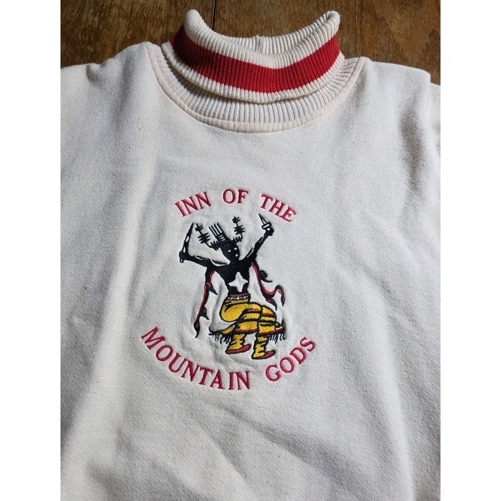 inn of the mountain gods J&M Sportswear Sweatshirt VINTAGE MINT PERFECT sz M